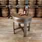 Bourbon / Whiskey Barrel End Table