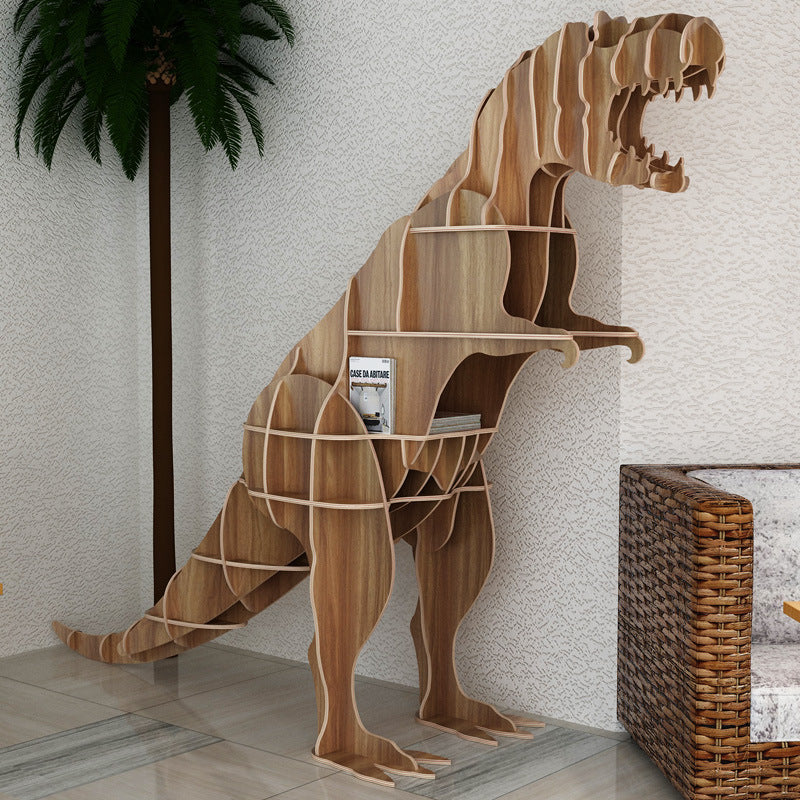 3D T-Rex Wooden Display Stand