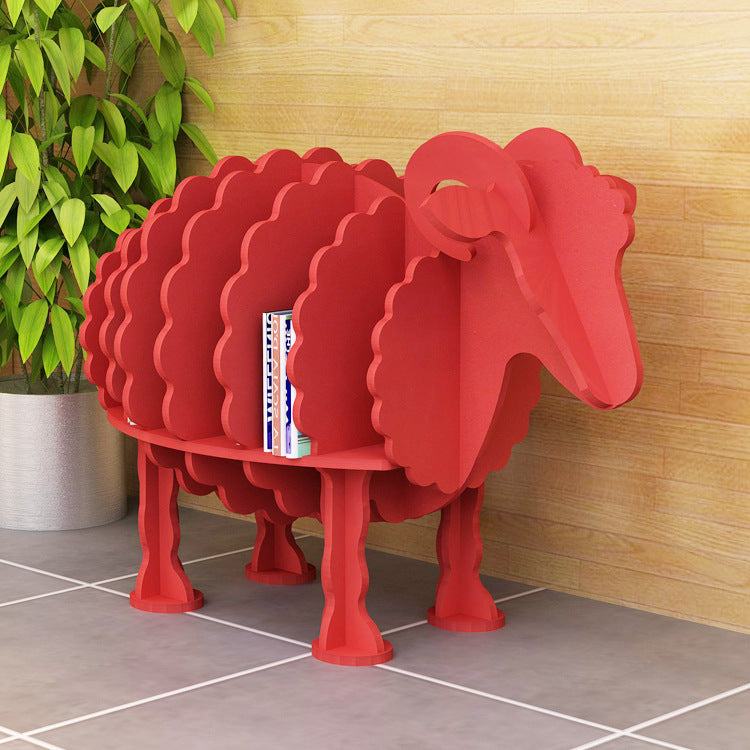 3D Sheep Wooden Display Stand