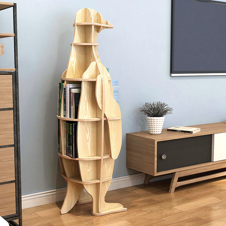 3D Penguin Wooden Display Stand