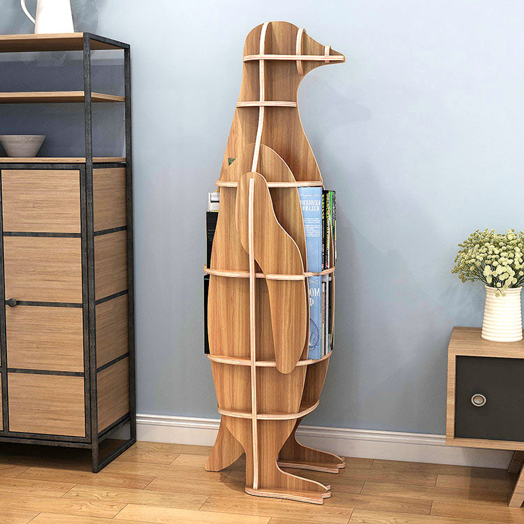 3D Penguin Wooden Display Stand