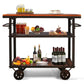 Industrial Bar Cart