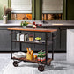 Industrial Bar Cart