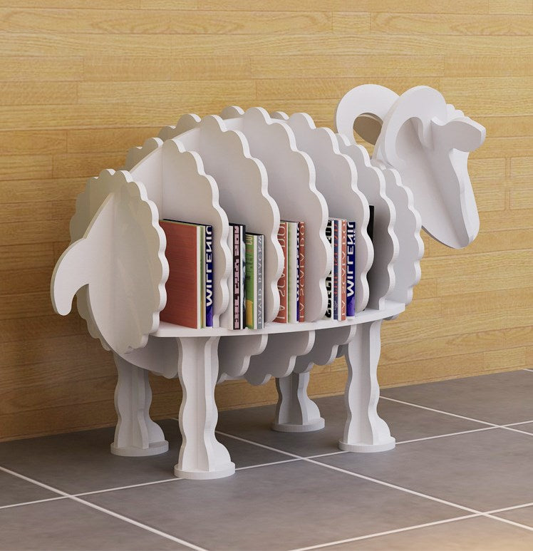 3D Sheep Wooden Display Stand