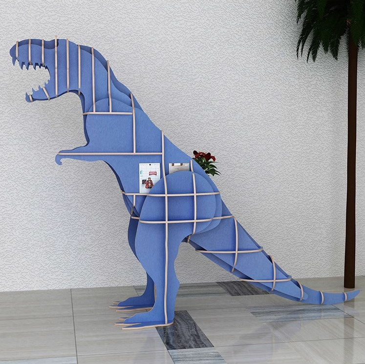 3D T-Rex Wooden Display Stand