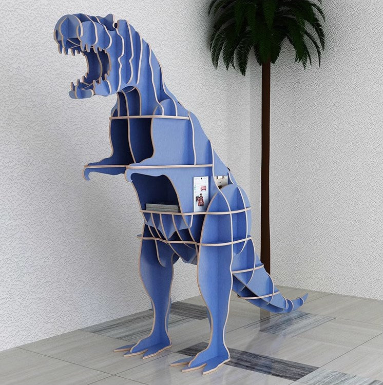 3D T-Rex Wooden Display Stand