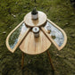 Beetle with Wings Solid Wood Side Table