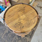 Whiskey Barrel End Table