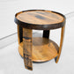 Whiskey Barrel End Table