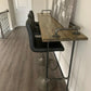 Wooden Sofa Bar Table, Industrial Wood Bar Table Buffet Table