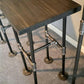 Industrial Pipe Bar Stools, Bar Stools - Woodartdeal