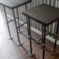 Industrial Pipe Bar Stools, Bar Stools - Woodartdeal